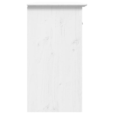 vidaXL Sideboard BODO White 115x43x79.5 cm Solid Wood Pine