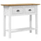 vidaXL Console Table BODO Brown 90x34.5x73 cm Solid Wood Pine