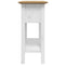 vidaXL Console Table BODO Brown 90x34.5x73 cm Solid Wood Pine