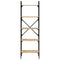 vidaXL Bookcase 5-Tier Sonoma Oak 56x31.5x174 cm Engineered Wood