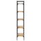 vidaXL Bookcase 5-Tier Sonoma Oak 56x31.5x174 cm Engineered Wood