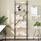 vidaXL Bookcase 5-Tier Sonoma Oak 56x31.5x174 cm Engineered Wood