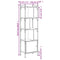 vidaXL Bookcase with Door Grey Sonoma 44.5x30x154.5 cm Engineered Wood