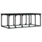 vidaXL Coffee Table Black 100x50x35.5 cm Engineered Wood