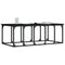 vidaXL Coffee Table Black 100x50x35.5 cm Engineered Wood
