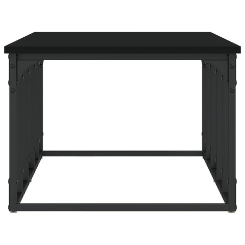vidaXL Coffee Table Black 100x50x35.5 cm Engineered Wood
