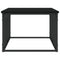 vidaXL Coffee Table Black 100x50x35.5 cm Engineered Wood