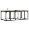 vidaXL Coffee Table Smoked Oak 100x50x35.5 cm Engineered Wood