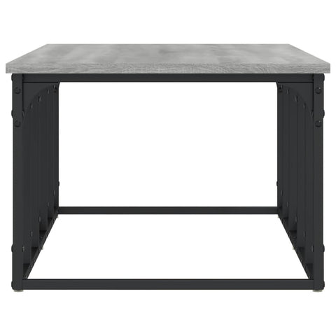vidaXL Coffee Table Grey Sonoma 100x50x35.5 cm Engineered Wood