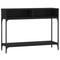 vidaXL Console Table Black 100x30.5x75 cm Engineered Wood