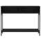 vidaXL Console Table Black 100x30.5x75 cm Engineered Wood