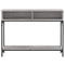vidaXL Console Table Grey Sonoma 100x30.5x75 cm Engineered Wood