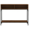 vidaXL Console Table Brown Oak 100x30.5x75 cm Engineered Wood
