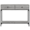 vidaXL Console Table Grey Sonoma 100x34.5x75 cm Engineered Wood