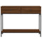 vidaXL Console Table Brown Oak 100x34.5x75 cm Engineered Wood
