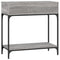vidaXL Console Table Grey Sonoma 75x34.5x75 cm Engineered Wood