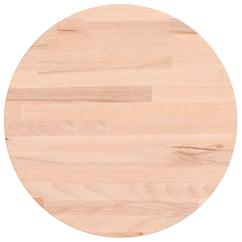 vidaXL Table Top Ø30x1.5 cm Round Solid Wood Beech