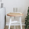 vidaXL Table Top Ø30x1.5 cm Round Solid Wood Beech