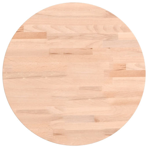 vidaXL Table Top Ø40x1.5 cm Round Solid Wood Beech