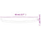 vidaXL Table Top Ø40x1.5 cm Round Solid Wood Beech