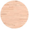 vidaXL Table Top Ø50x1.5 cm Round Solid Wood Beech