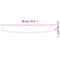 vidaXL Table Top Ø90x1.5 cm Round Solid Wood Beech