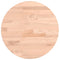vidaXL Table Top Ø30x2.5 cm Round Solid Wood Beech