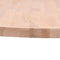 vidaXL Table Top Ø40x2.5 cm Round Solid Wood Beech