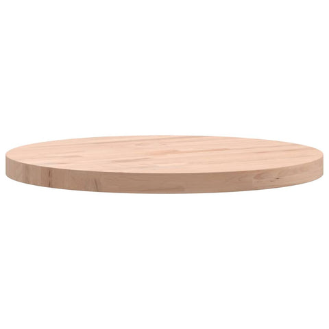 vidaXL Table Top Ø40x2.5 cm Round Solid Wood Beech