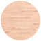 vidaXL Table Top Ø50x2.5 cm Round Solid Wood Beech