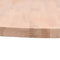 vidaXL Table Top Ø50x2.5 cm Round Solid Wood Beech