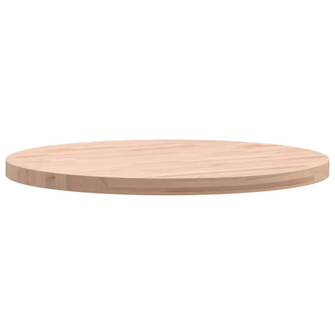 vidaXL Table Top Ø50x2.5 cm Round Solid Wood Beech