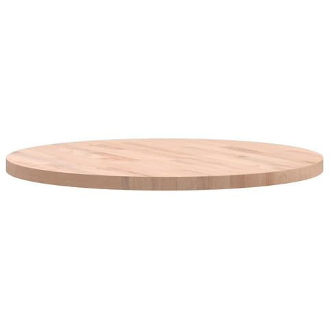 vidaXL Table Top Ø60x2.5 cm Round Solid Wood Beech