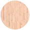 vidaXL Table Top Ø70x2.5 cm Round Solid Wood Beech