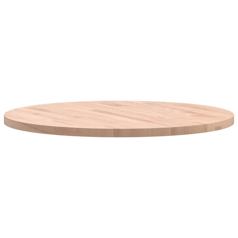 vidaXL Table Top Ø70x2.5 cm Round Solid Wood Beech