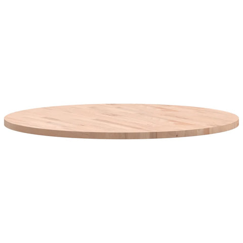 vidaXL Table Top Ø90x2.5 cm Round Solid Wood Beech