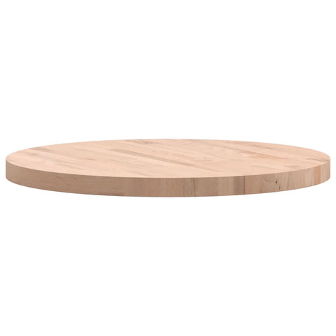 vidaXL Table Top Ø70x4 cm Round Solid Wood Beech