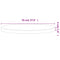 vidaXL Table Top Ø70x4 cm Round Solid Wood Beech
