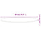 vidaXL Table Top Ø80x1.5 cm Round Solid Wood Beech