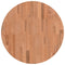 vidaXL Table Top Ø60x2.5 cm Round Solid Wood Beech