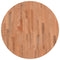 vidaXL Table Top Ø70x2.5 cm Round Solid Wood Beech