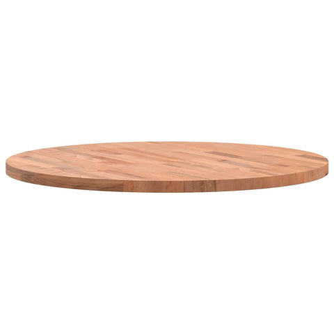 vidaXL Table Top Ø70x2.5 cm Round Solid Wood Beech