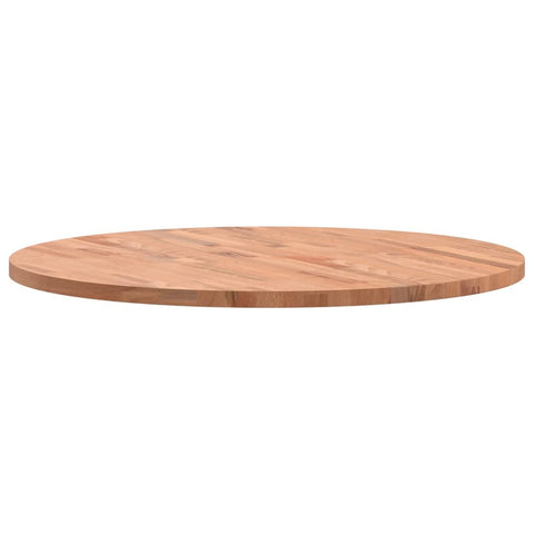 vidaXL Table Top Ø80x2.5 cm Round Solid Wood Beech