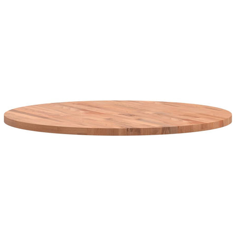 vidaXL Table Top Ø80x2.5 cm Round Solid Wood Beech