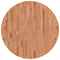 vidaXL Table Top Ø90x2.5 cm Round Solid Wood Beech