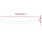 vidaXL Table Top Ø70x4 cm Round Solid Wood Beech