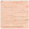 vidaXL Table Top 50x50x1.5 cm Square Solid Wood Beech