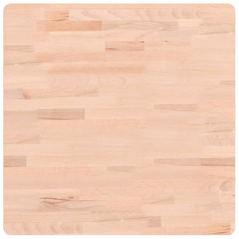 vidaXL Table Top 60x60x1.5 cm Square Solid Wood Beech