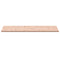 vidaXL Table Top 80x80x1.5 cm Square Solid Wood Beech