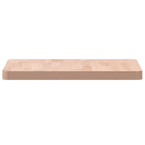 vidaXL Table Top 40x40x2.5 cm Square Solid Wood Beech